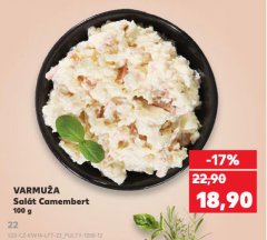 VARMUŽA SALÁT CAMEMBERT