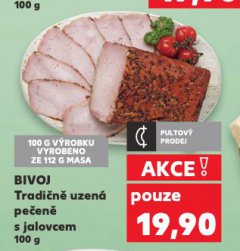 BIVOJ TRADI�N� UZEN� PE�EN� S JALOVCEM