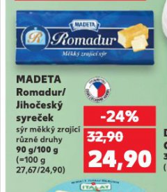 MADETA JIHOČESKÝ SYREČEK