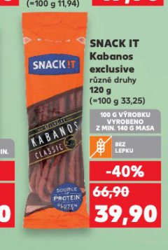 SNACK IT KABANOS EXCLUSIVE