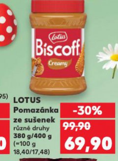 LOTUS POMAZÁNKA ZE SUŠENEK