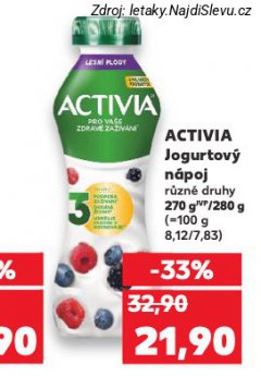 ACTIVIA JOGURTOVÝ NÁPOJ