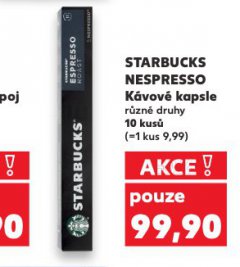 STARBUCKS KÁVOVÉ KAPSLE