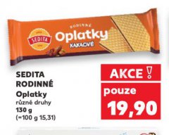 SEDITA RODINN� OPLATKY