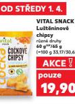 VITAL SNACK LU�T�NINOV� CHIPSY
