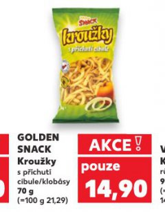 GOLDEN SNACK KROUŽKY