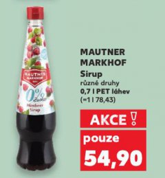 MAUTNER MARKHOF SIRUP