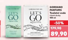 GORDANO PARFUMS TOALETNÍ VODA