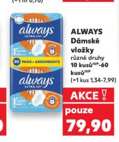 ALWAYS DÁMSKÉ VLOŽKY