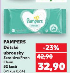 PAMPERS DĚTSKÉ VLHČENÉ UBROUSKY