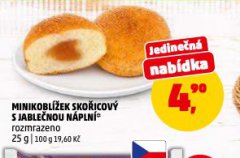 MINIKOBL͎EK SKO�ICOV� S JABLE�NOU N�PLN�