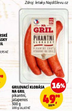 GRILOVAC� KLOB�SA NA GRIL