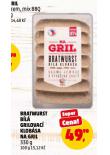 BRATWURST B�L� GRILOVAC� KLOB�SA NA GRIL