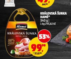 HAMÉ KRÁLOVSKÁ ŠUNKA