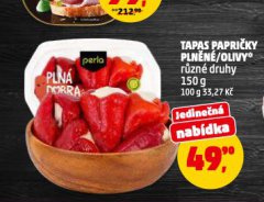 TAPAS PAPRI�KY PLN�N�