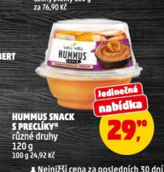 HUMMUS SNACK S PRECL�KY