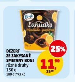 DEZERT ZE ZAKYSAN� SMETANY