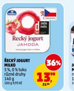 MILKO ŘECKÝ JOGURT