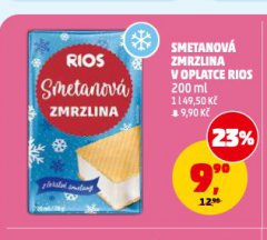 SMETANOV� ZMRZLINA V OPLATCE RIOS