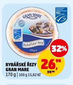 RYBÁŘSKÉ ŘEZY GRAN MARE