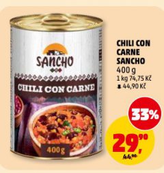 CHILI CON CARNE SANCHO