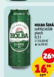PIVO HOLBA ŠERÁK