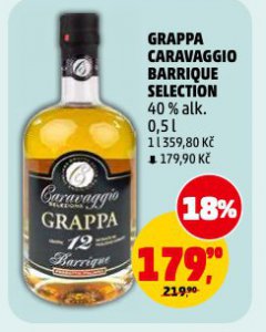 GRAPPA CARAVAGGIO BARRIQUE SELECTION