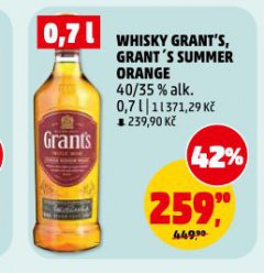 WHISKY GRANT'S SUMMER ORANGE