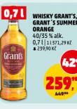 WHISKY GRANT'S SUMMER ORANGE