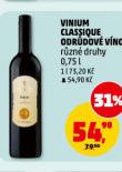 VINIUM CLASSIQUE ODRŮDOVÉ VÍNO