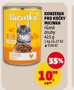 KONZERVA PRO KO�KY MICINKA