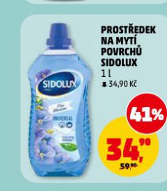 SIDOLUX PROST�EDEK NA MYT� POVRCH�