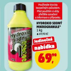 HYDROXID SODN� MIKROGRANULE