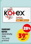 KOTEX TAMPONY