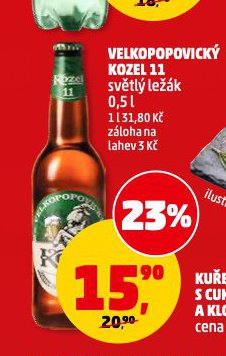 PIVO VELKOPOPOVICK� KOZEL