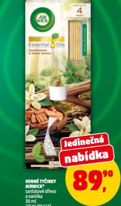 AIRWICK VONNÉ TYČINKY