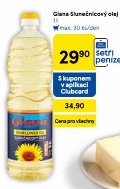 GIANA SLUNEČNICOVÝ OLEJ