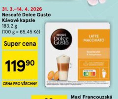 KÁVOVÉ KAPSLE DOLCE GUSTO