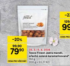 J�DRA MANDL�, O�ECH� SOLEN� KARAMELIZOVAN�