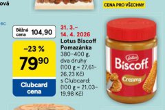 LOTUS BISCOFF POMAZ�NKA