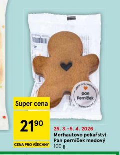 PAN PERNÍČEK MEDOVÝ