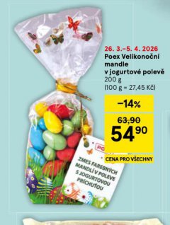 POEX VELIKONO�N� MANDLE V JOGURTOV� POLEV�