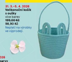 VELIKONOČNÍ KOŠÍK S OUŠKY