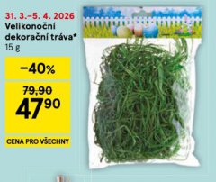 VELIKONOČNÍ DEKORAČNÍ TRÁVA