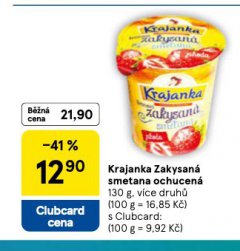 KRAJANKA ZAKYSAN� SMETANA OCHUCEN�