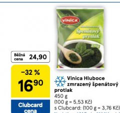 VINICA HLUBOCE ZMRAZEN� �PEN�TOV� PROTLAK