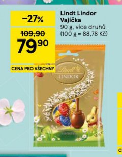 LINDT LINDOR VAJÍČKA