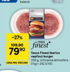 IBERICO VEPŘOVÝ BURGER