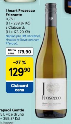 I HEART PROSECCO FRIZZANTE