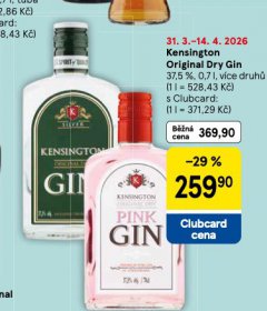 KENSINGTON ORIGINAL DRY GIN